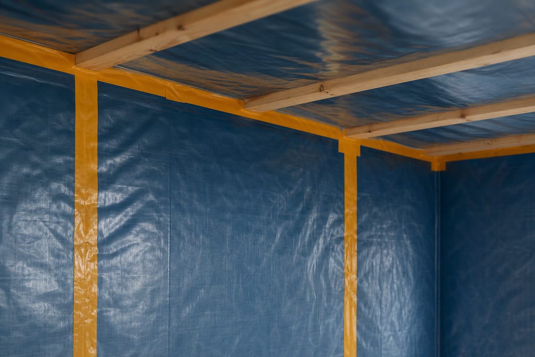 Exemple : membrane pare-vapeur sur isolant